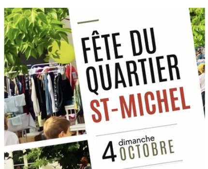 Affiche — Fête du quartier Saint-Michel