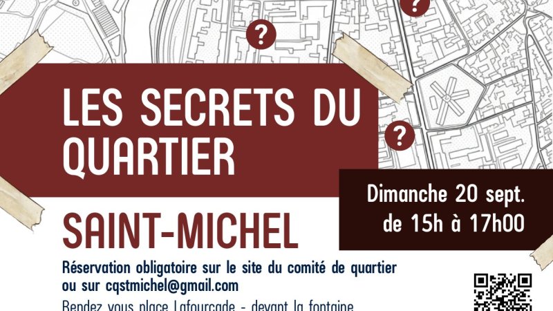 Balade patrimoniale : jeu de piste « Les secrets du quartier »
