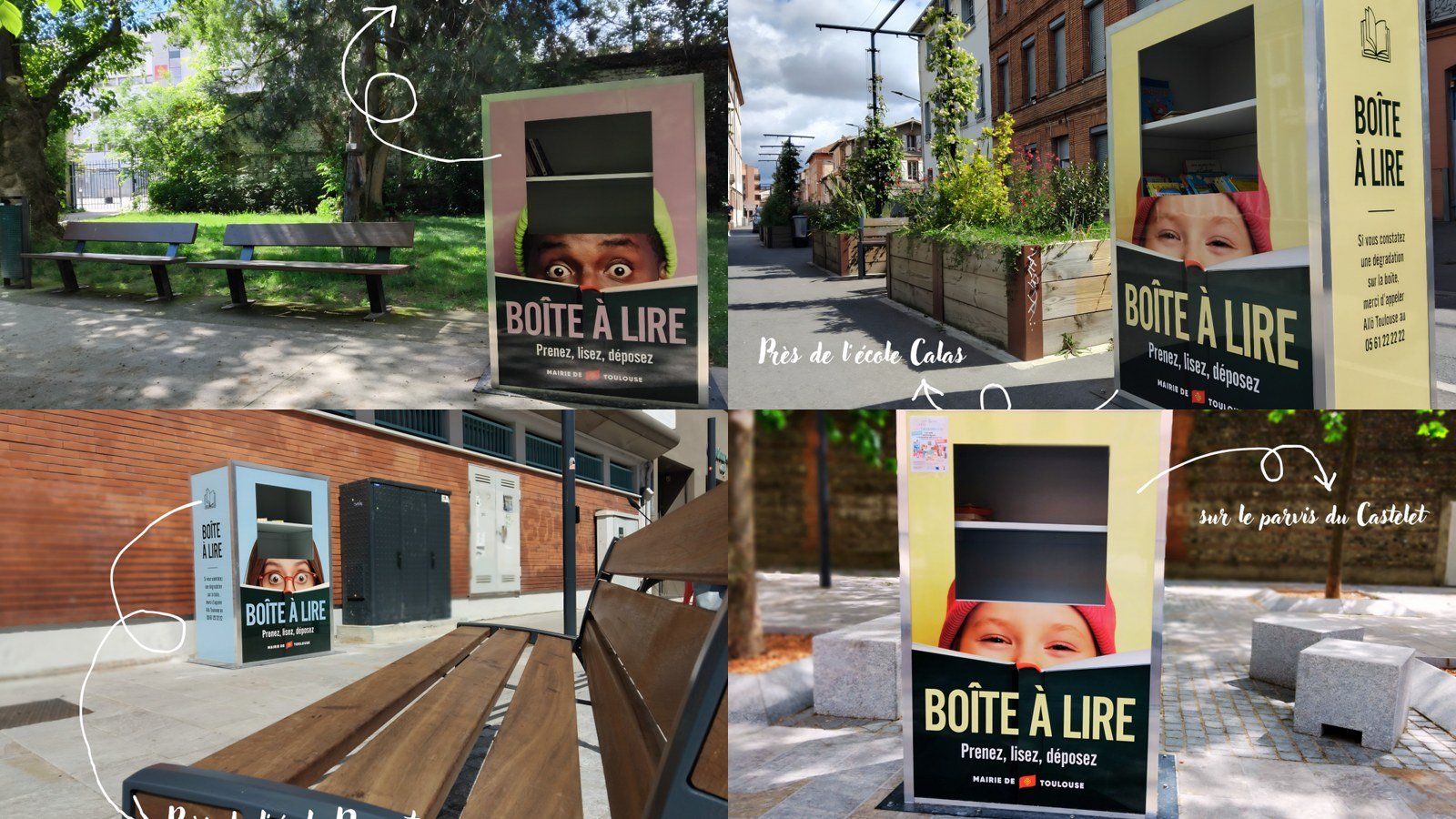 Les boîtes à lire sont de retour dans le quartier