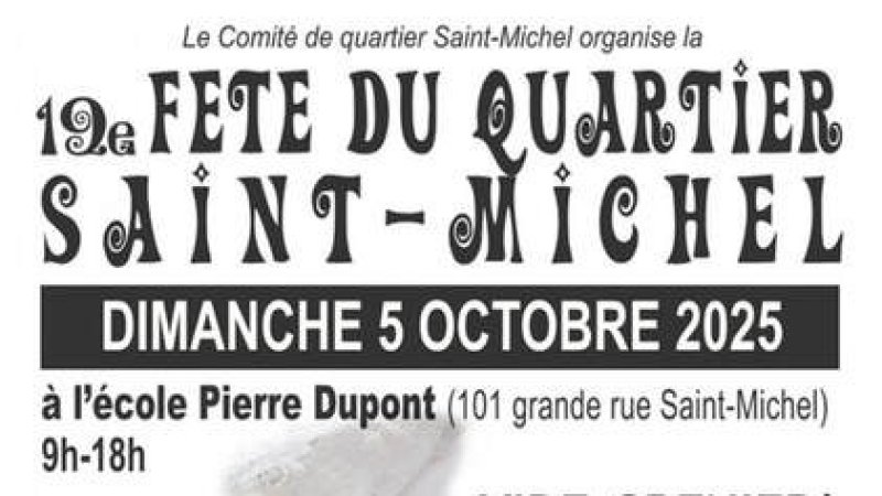 19ᵉ Fête du quartier Saint-Michel