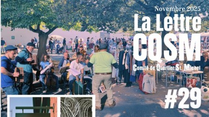 La Lettre du comité #29 est parue