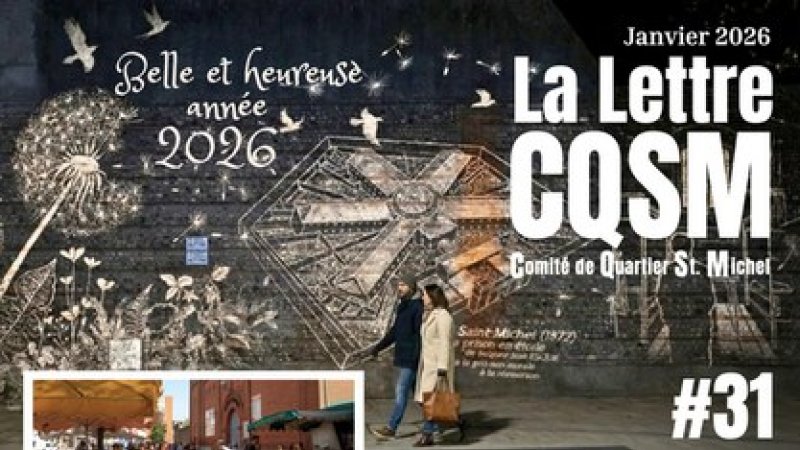 La Lettre du comité #31 est parue