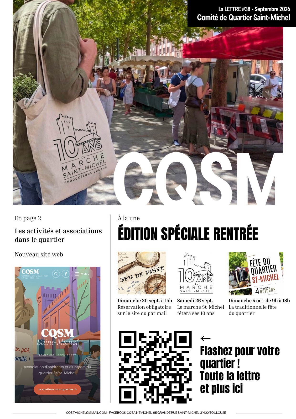 La Lettre du comité #38 est parue