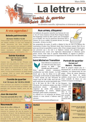 La Lettre N°13