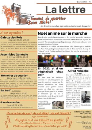 La Lettre N°1
